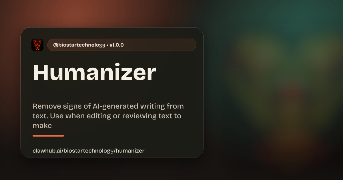 Humanizer